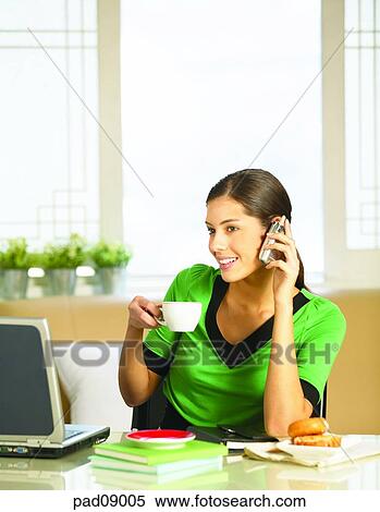 Stock Photography - business, woman, female, person, indoor, interior, person. Fotosearch