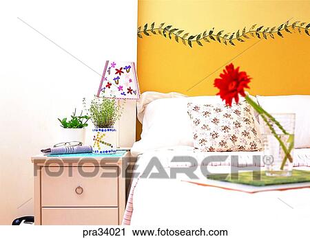 Stock Image - flower, flowers, petal, one flower, glass, glasses, glass. Fotosearch