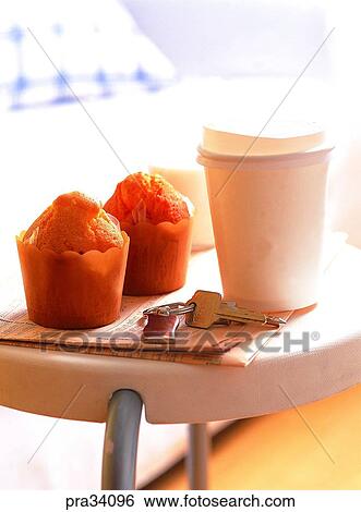 Stock Photograph - living, life, bread, pie, muffin, bread, bakery. Fotosearch