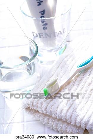 living, life, brush, toothbrush, toothpaste, towel, bath View Large Photo Image Stock Image - living, life, brush, toothbrush, toothpaste, towel, bath. Fotosearch