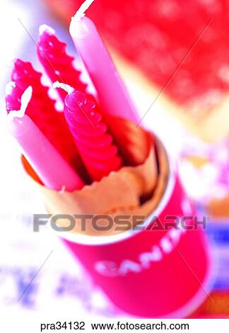 Stock Image - living, life, candle, candles, taper, decorate, decorations. Fotosearch