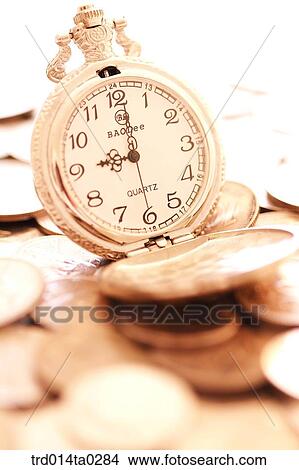 object, still life, time, watch, watches, coin View Large Photo Image Picture - object, still life, time, watch, watches, coin. Fotosearch