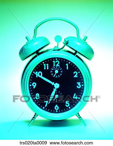 Stock Photo - object, still life, time, watch, watches, alarm clock. Fotosearch