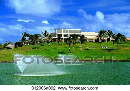 golf club, golf field, lawn, lawn, field, fountain, sky View Large Photo Image Stock Image - golf club, golf field, lawn, lawn, field, fountain, sky. Fotosearch