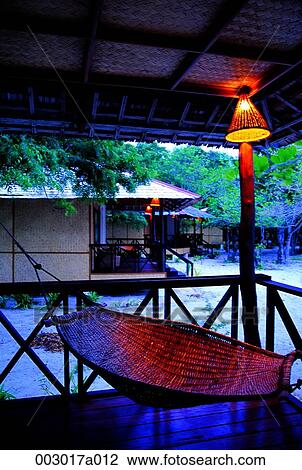 Philippines, Palawan province, resort, sunset, dawn, hammok View Large Photo Image Stock Image - Philippines, Palawan province, resort, sunset, dawn, hammok. Fotosearch