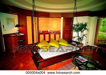 Picture - resort, living room, sofa, interior, interior, furniture, hotel. Fotosearch