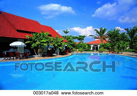 Taiwan, Pataya, resort, pool, pool View Large Photo Image Stock Photo - Taiwan, Pataya, resort, pool, pool. Fotosearch