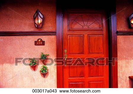 Stock Image - Taiwan, Phuket, resort, hotel, flowerpot, interior. Fotosearch
