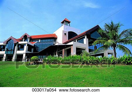 Taiwan, resort, golf course, club house, golf field, building View Large Photo Image Picture - Taiwan, resort, golf course, club house, golf field, building. Fotosearch