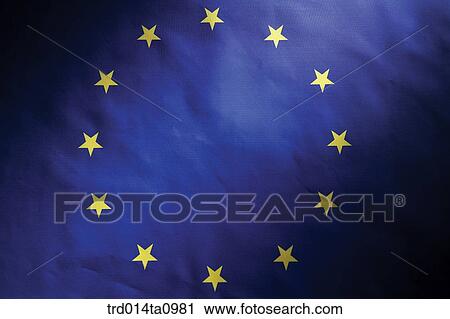 EU flag, European Union View Large Photo Image Stock Image - EU flag, European Union. Fotosearch