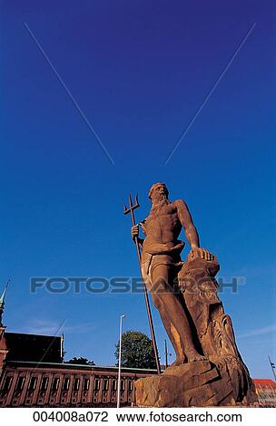 Stock Image - North Europe, Denmark, sightseeing place, sightseeing, trip, Copenhagen, monument. Fotosearch