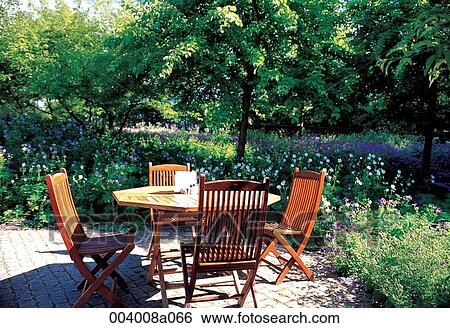 North Europe, Denmark, sightseeing place, garden, park, table, chair View Large Photo Image Stock Photograph - North Europe, Denmark, sightseeing place, garden, park, table, chair. Fotosearch