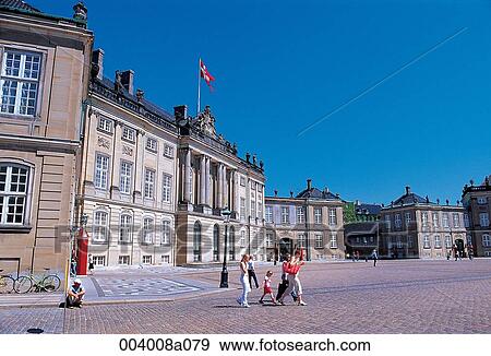 Stock Photo - person, North Europe, Denmark, sightseeing place, sightseeing, trip, Denmark kingdom. Fotosearch