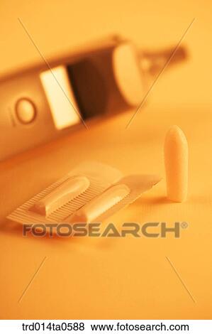 Stock Photo - medical treatment, medicine, a clinical thermometer, temperature,? drug, drug, medicine. Fotosearch