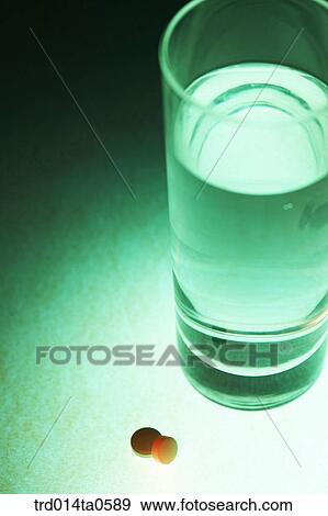medical treatment, medicine, cup, water, drug, pill View Large Photo Image Stock Photo - medical treatment, medicine, cup, water, drug, pill. Fotosearch