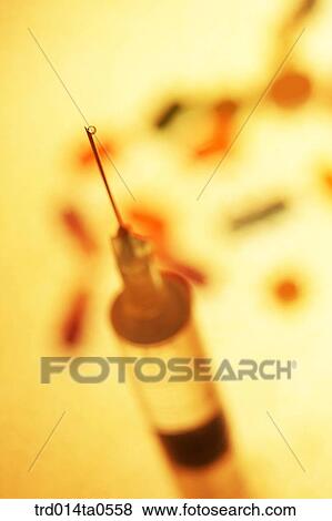 medical treatment, medicine, syringe, injection, drug, pill, capsule View Large Photo Image Stock Photo - medical treatment, medicine, syringe, injection, drug, pill, capsule. Fotosearch