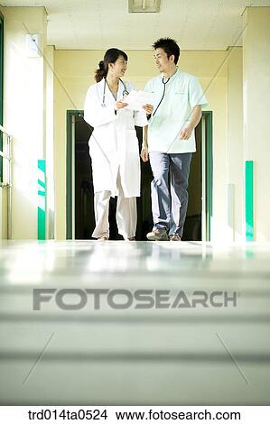 person, medical treatment, medicine, indoor, corridor, hospital, hospitalcorridor View Large Photo Image Picture - person, medical treatment, medicine, indoor, corridor, hospital, hospitalcorridor. Fotosearch