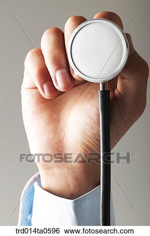 person, medical treatment, medicine, hand, stethoscope View Large Photo Image Stock Photograph - person, medical treatment, medicine, hand, stethoscope. Fotosearch