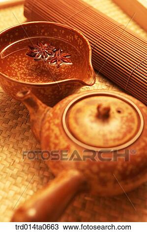 Stock Image - Palgak, tea, medicines, bottle. Fotosearch