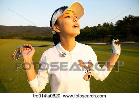 person, leisure, free time, hobby, golf, field, Korean View Large Photo Image Stock Image - person, leisure, free time, hobby, golf, field, Korean. Fotosearch