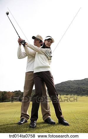 person, leisure, free time, hobby, golf, field, Korean View Large Photo Image Stock Photo - person, leisure, free time, hobby, golf, field, Korean. Fotosearch