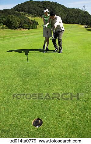person, leisure, free time, hobby, golf, field, Korean View Large Photo Image Stock Photo - person, leisure, free time, hobby, golf, field, Korean. Fotosearch