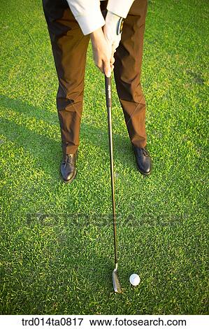 person, leisure, free time, hobby, golf, field, golf club View Large Photo Image Stock Photo - person, leisure, free time, hobby, golf, field, golf club. Fotosearch