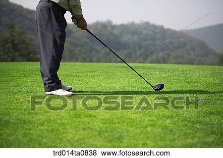 person, leisure, free time, hobby, golf, field, golf club View Large Photo Image Stock Photo - person, leisure, free time, hobby, golf, field, golf club. Fotosearch