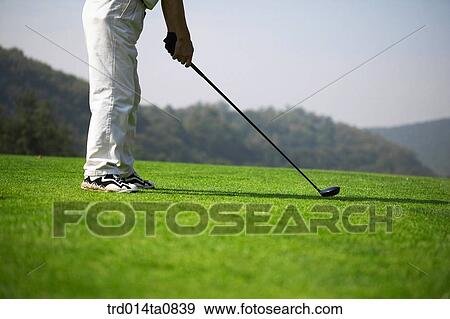 person, leisure, free time, hobby, golf, field, golf club View Large Photo Image Stock Photo - person, leisure, free time, hobby, golf, field, golf club. Fotosearch