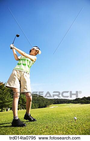 person, leisure, free time, hobby, golf, field, Korean View Large Photo Image Stock Photography - person, leisure, free time, hobby, golf, field, Korean. Fotosearch