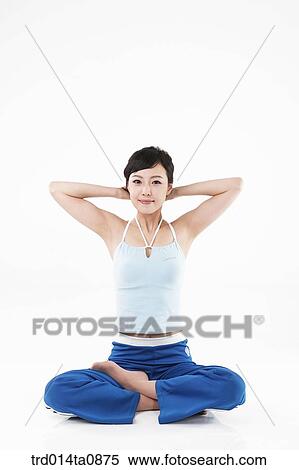 person, woman, Korean, room, pose, posture, concept View Large Photo Image Stock Photography - person, woman, Korean, room, pose, posture, concept. Fotosearch