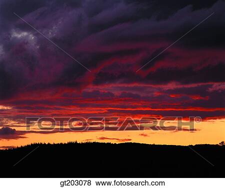 cloud, clouds, dusk, twilight, sky, outdoor, exterior View Large Photo Image Stock Photo - cloud, clouds, dusk, twilight, sky, outdoor, exterior. Fotosearch