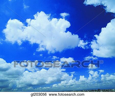 cloud, clouds, white cloud, sky, outdoor, exterior, weather View Large Photo Image Stock Photograph - cloud, clouds, white cloud, sky, outdoor, exterior, weather. Fotosearch