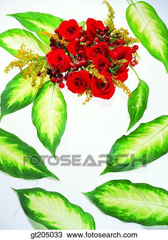 Stock Image - flower, still life, bouquet, fancy goods, goods, fancy, decoration. Fotosearch