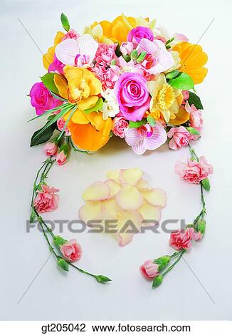flower, still life, bouquet, fancy goods, goods, fancy, decoration View Large Photo Image Stock Image - flower, still life, bouquet, fancy goods, goods, fancy, decoration. Fotosearch