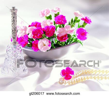 flower, carnation, Carnation, flower basket, crystal, handbell, bell View Large Photo Image Stock Photo - flower, carnation, Carnation, flower basket, crystal, handbell, bell. Fotosearch