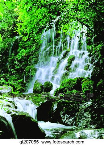 Stock Photography - Korea, exterior, day, daytime, daylight, Chiri mountain, Chiri. Fotosearch