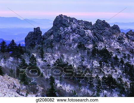 Korea, nature, landscape, scenery, scene, Jiri mountain, Jiri View Large Photo Image Stock Image - Korea, nature, landscape, scenery, scene, Jiri mountain, Jiri. Fotosearch