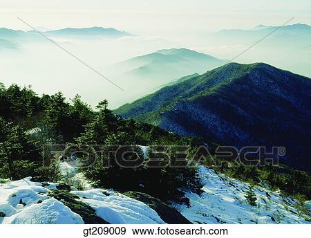 Korea, nature, landscape, scenery, scene, outdoor, exterior View Large Photo Image Stock Photo - Korea, nature, landscape, scenery, scene, outdoor, exterior. Fotosearch