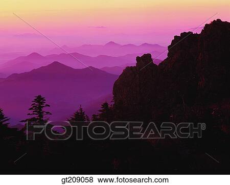 Stock Photo - Korea, nature, landscape, scenery, scene, outdoor, exterior. Fotosearch