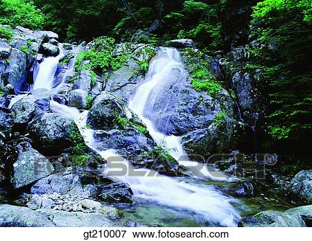 Korea, scene, scenery, landscape, valley, mountain, outdoor View Large Photo Image Stock Photo - Korea, scene, scenery, landscape, valley, mountain, outdoor. Fotosearch