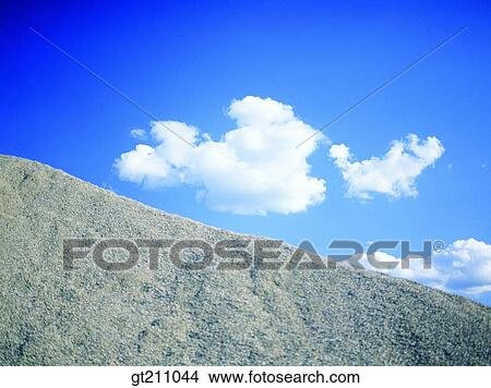 Picture - cloud, clouds, rock, sky, boulder, rock, outdoor. Fotosearch