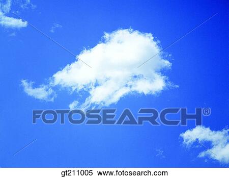 Stock Photography - cloud, clouds, white cloud, outdoor, exterior, day, daytime. Fotosearch