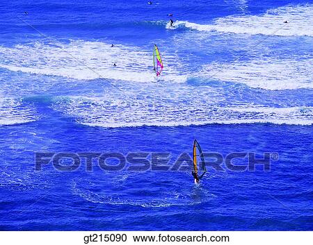 Stock Image - leisure, water sports, aquatic sports, taste, hobby, interest, vacation. Fotosearch