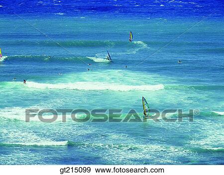 Stock Photo - leisure, water sports, aquatic sports, taste, hobby, interest, vacation. Fotosearch