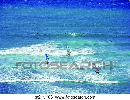 Stock Photograph - leisure, water sports, aquatic sports, taste, hobby, interest, vacation. Fotosearch