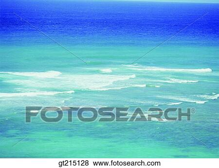 Stock Photo - sea, wave, waves, outdoor, exterior, day, daylight. Fotosearch