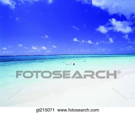 Stock Image - seashore, coast, sea, rest area, playgroundsandy beach, sandy beach, beach. Fotosearch