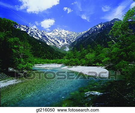 nature, landscape, scenery, scene, mountain, remaining snow, sky View Large Photo Image Stock Image - nature, landscape, scenery, scene, mountain, remaining snow, sky. Fotosearch