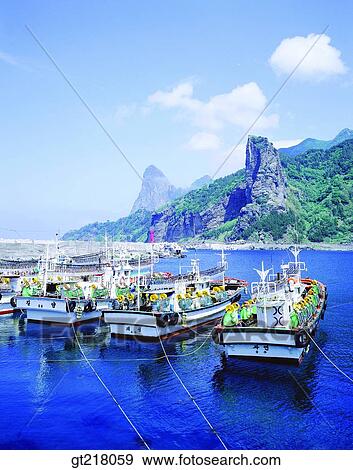 exterior, day, daytime, daylight, sea village, fishing village, fishing boat View Large Photo Image Stock Photo - exterior, day, daytime, daylight, sea village, fishing village, fishing boat. Fotosearch